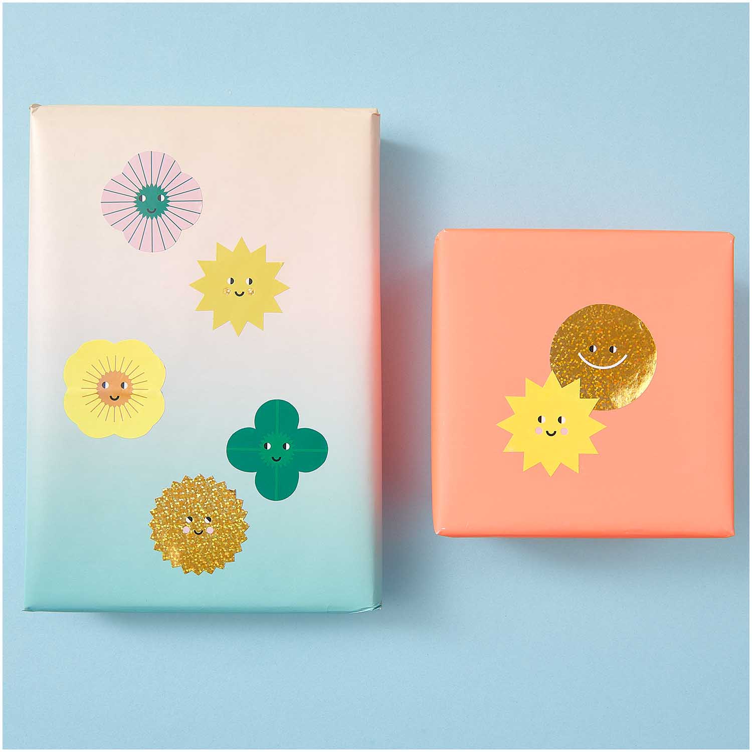 Sticker "Fröhlich" Bunt Sticker "Fröhlich" Bunt