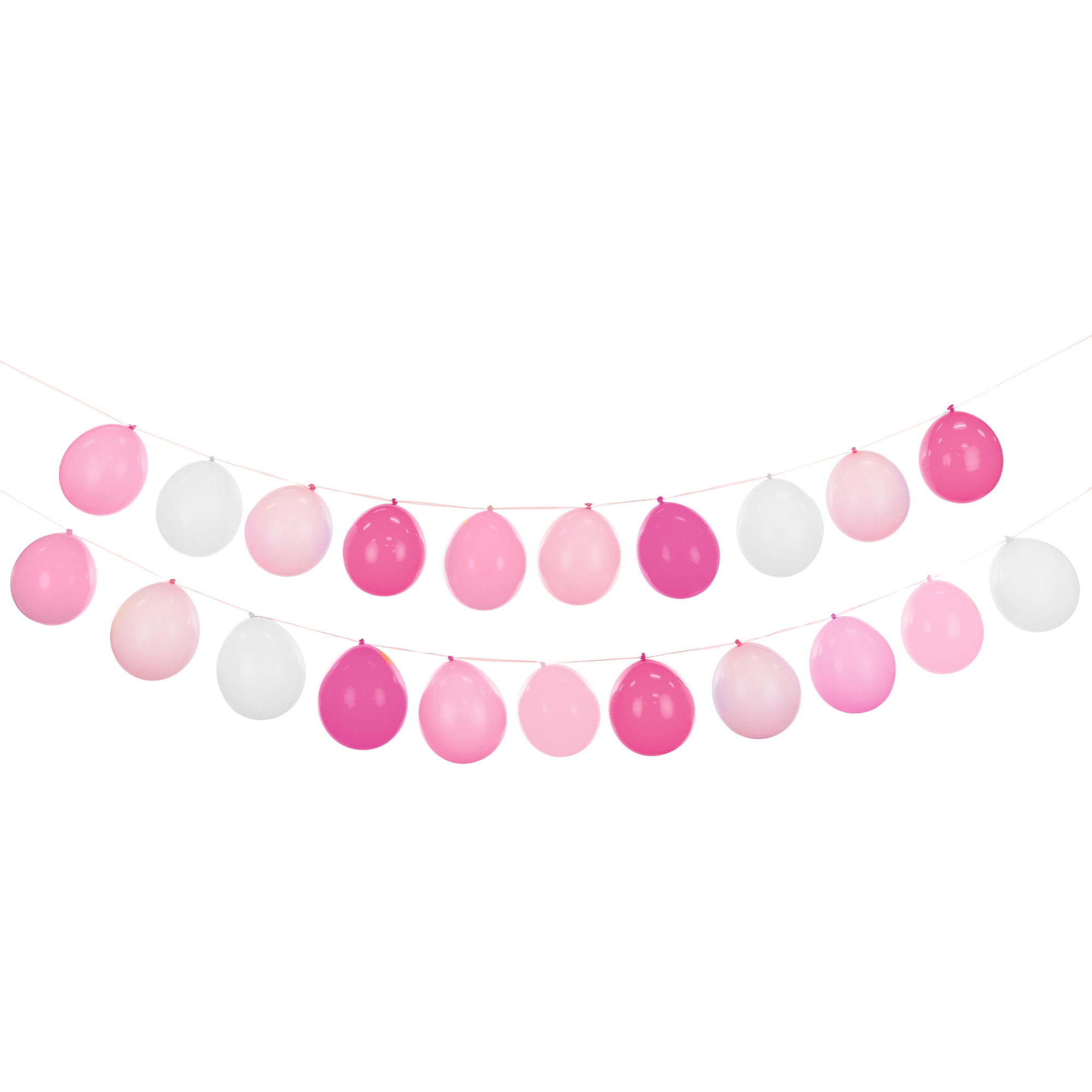 Ballongirlande 3in1, Pink Ballongirlande 3in1, Pink