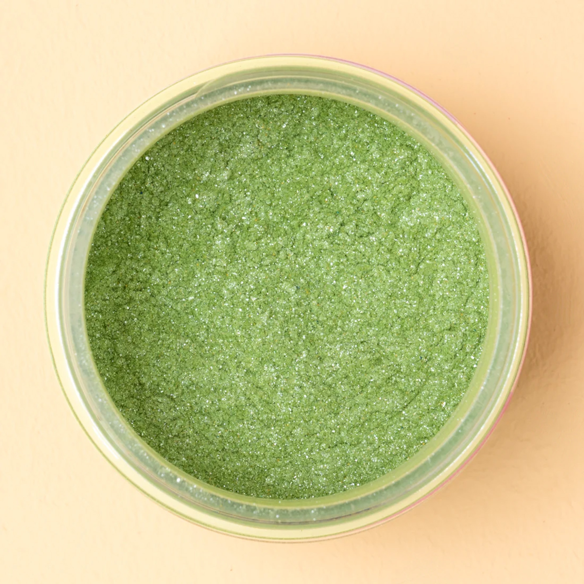 Super Streusel SuperGlitzerPuder Grün 10 g Teller