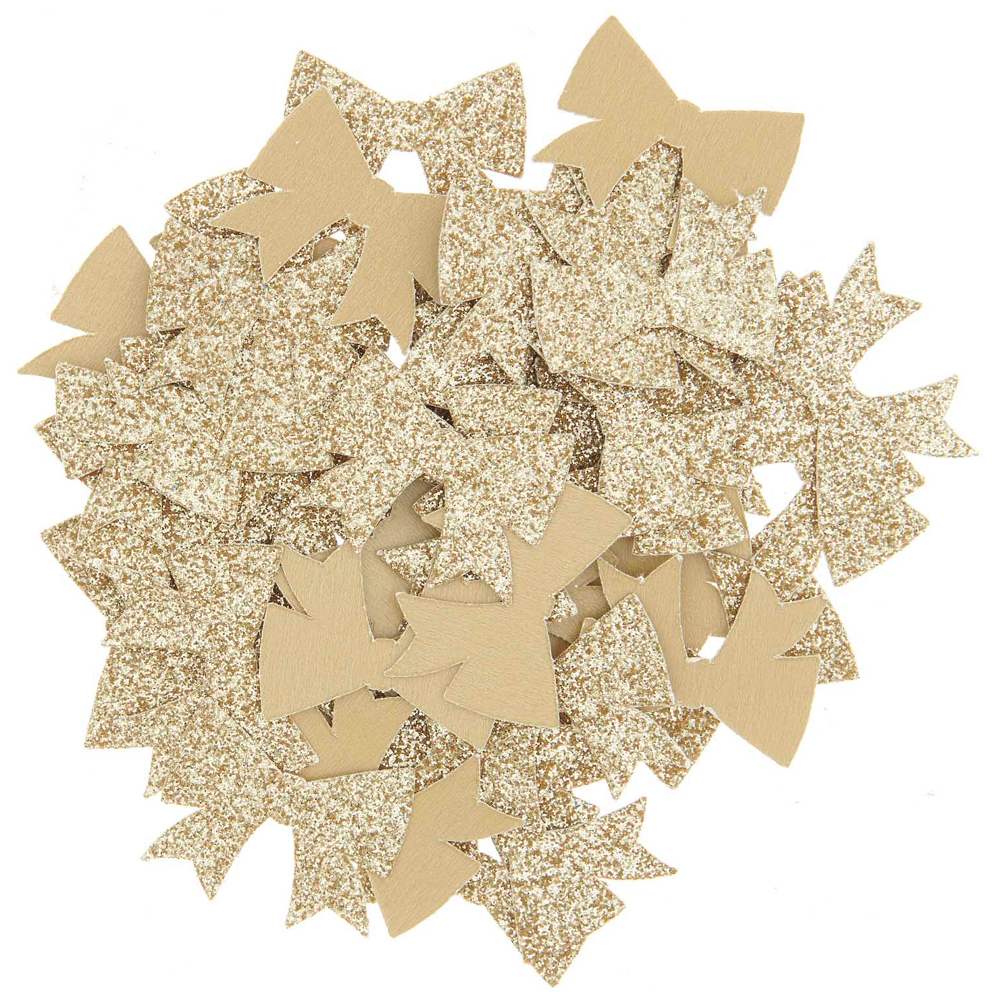 Streudeko Schleifen Gold, 20 g