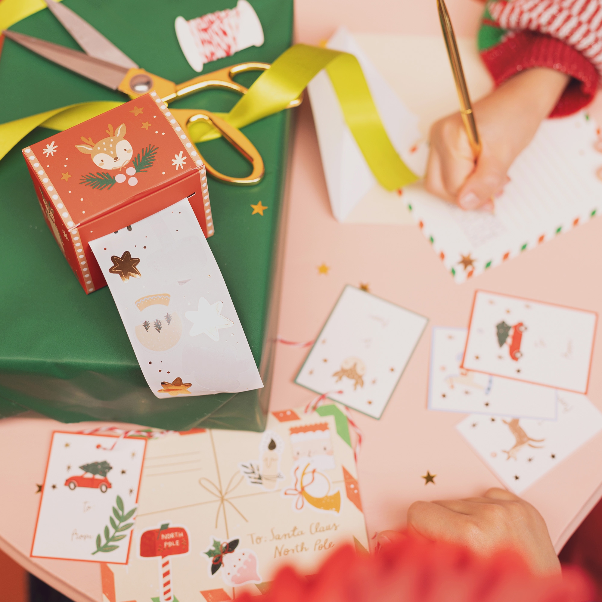 Fröhliche Weihnachten Aufkleber Fröhliche Weihnachten Aufkleber