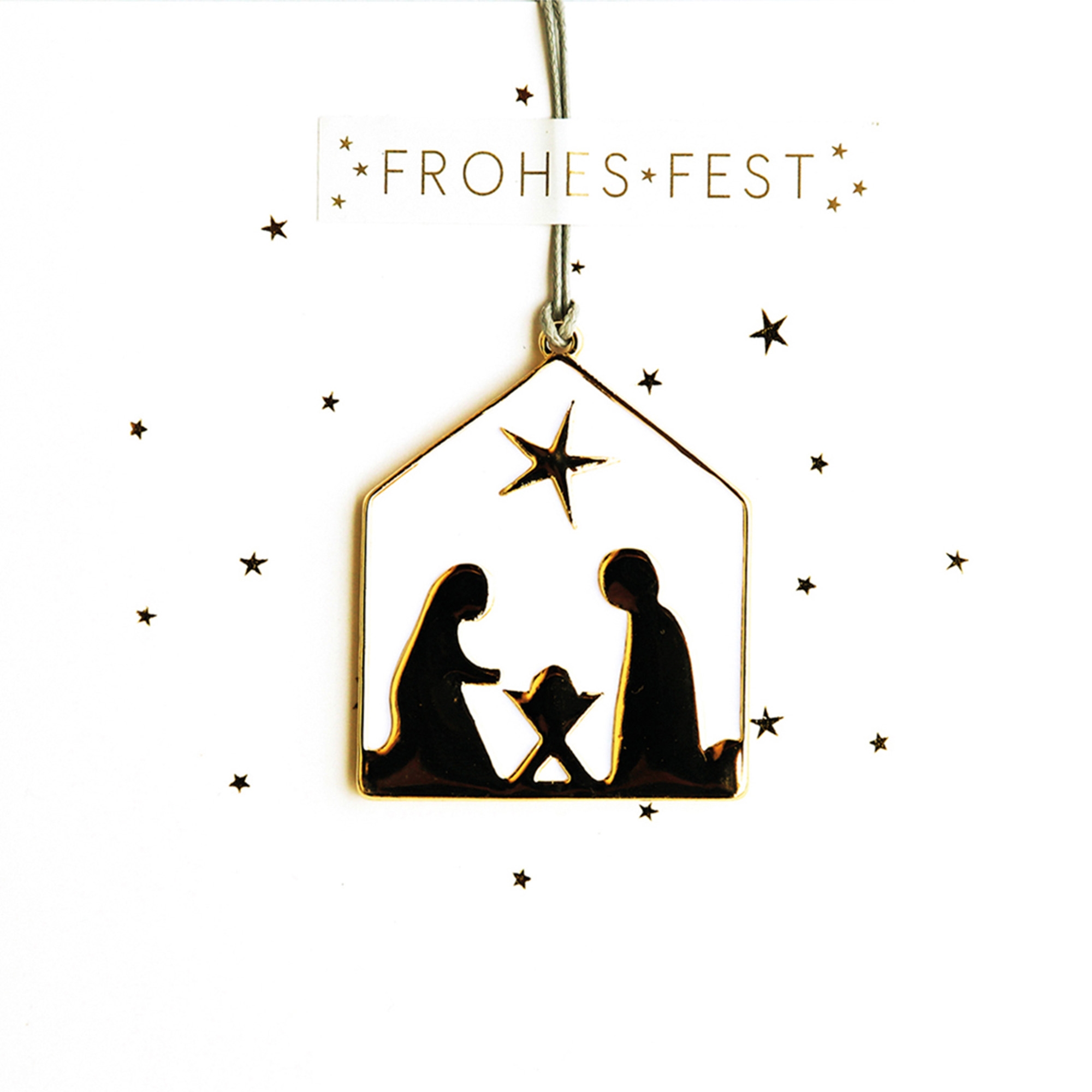 e03bb7f21ea7d2ab55e645699a926c5f4671fa56 Räder Design - Ornament "Krippe"