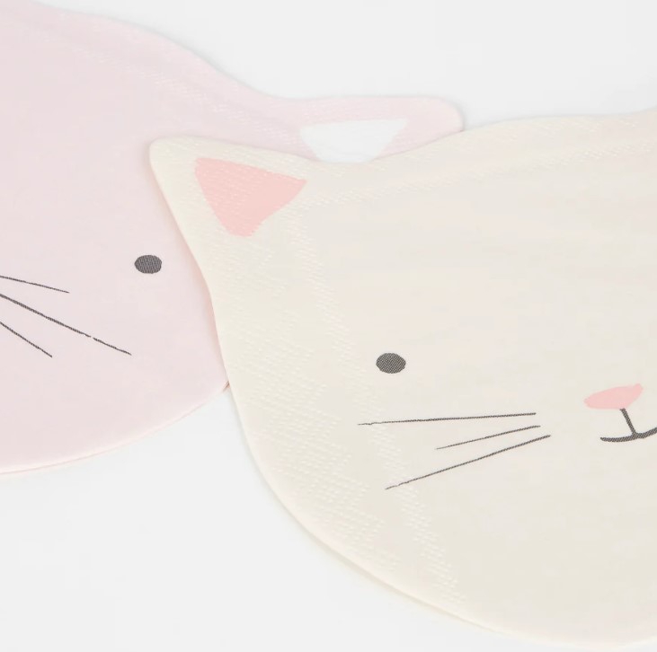 Meri Meri - 8 Papierservietten "Katze" Meri Meri - 8 Papierservietten "Katze"