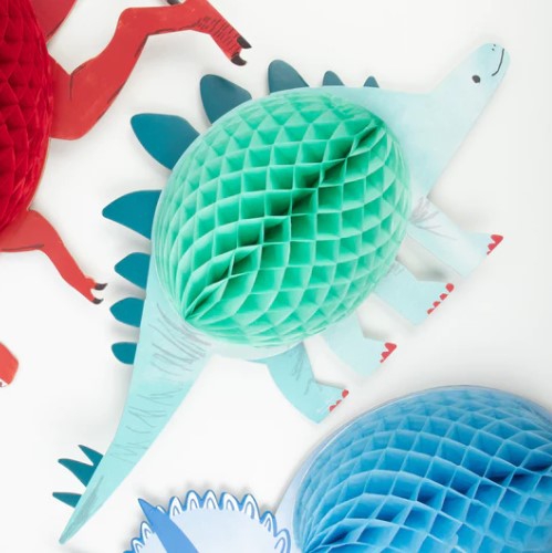 Meri Meri - 3 Wabenbälle Dinosaurier Meri Meri - 3 Wabenbälle Dinosaurier