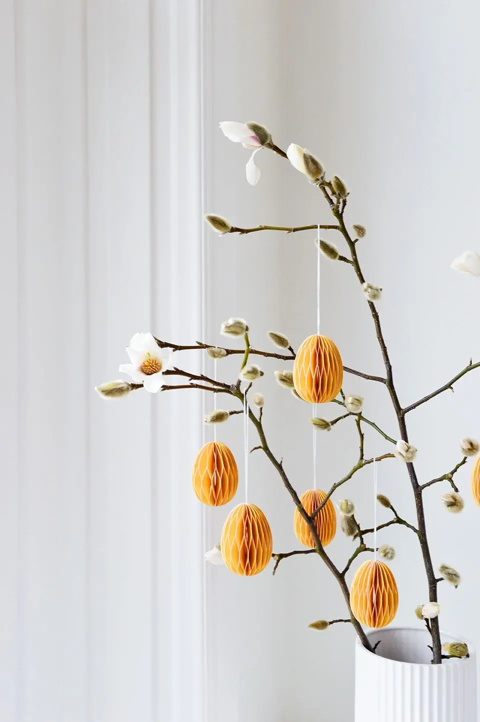 Ornament Ei - Gelb