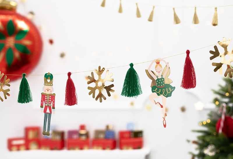 Girlande "Nussknacker", DIY