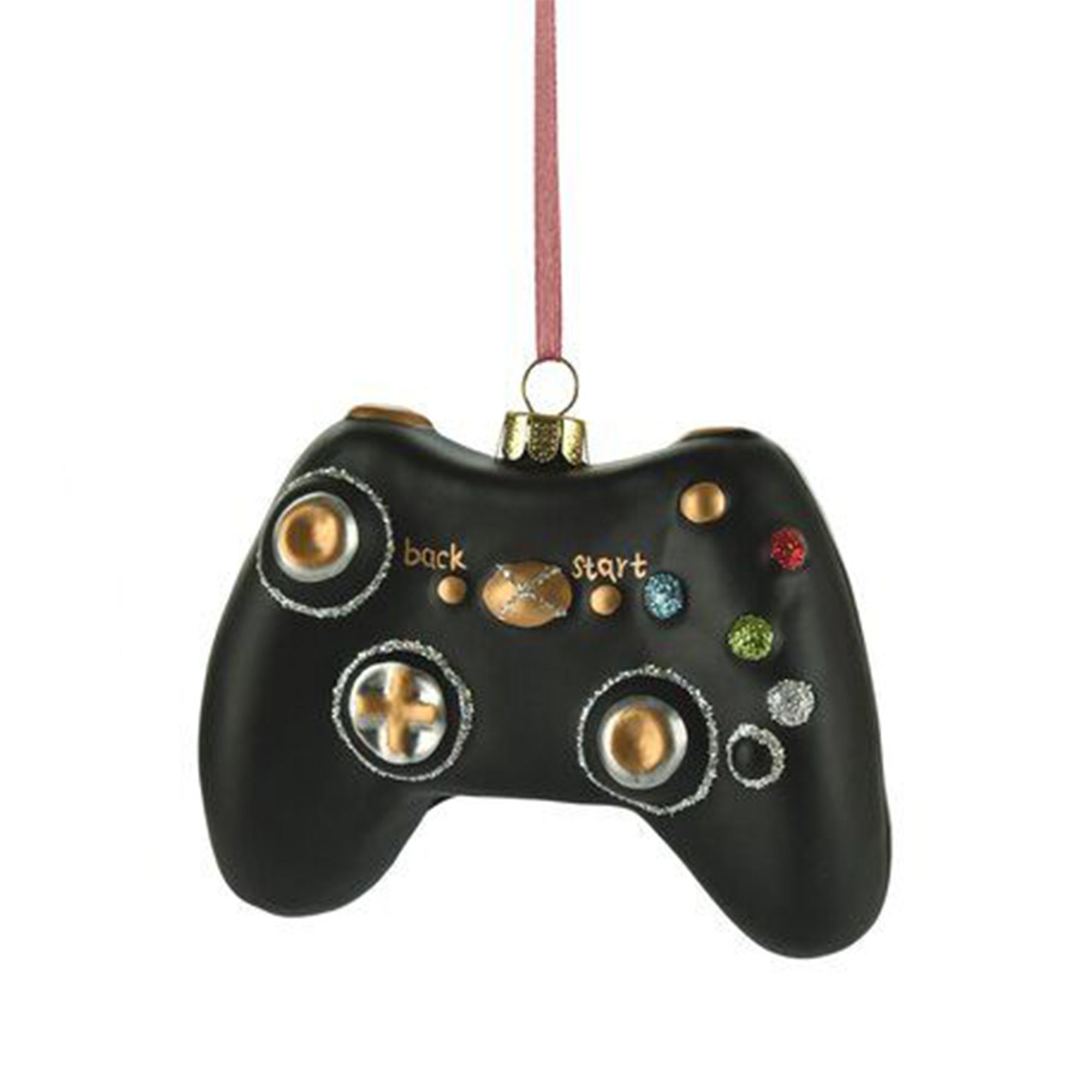 Weihnachtskugel "Controller, schwarz" Elektronik, Zubehör