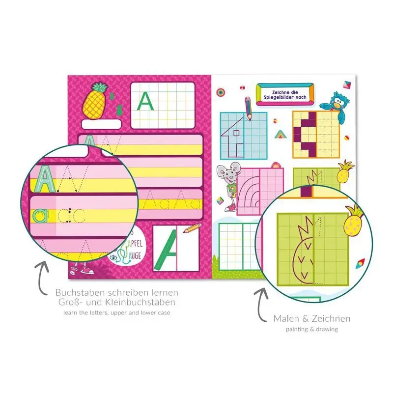 Activity Lernkoffer Buchstaben A-Z zum Abwischen