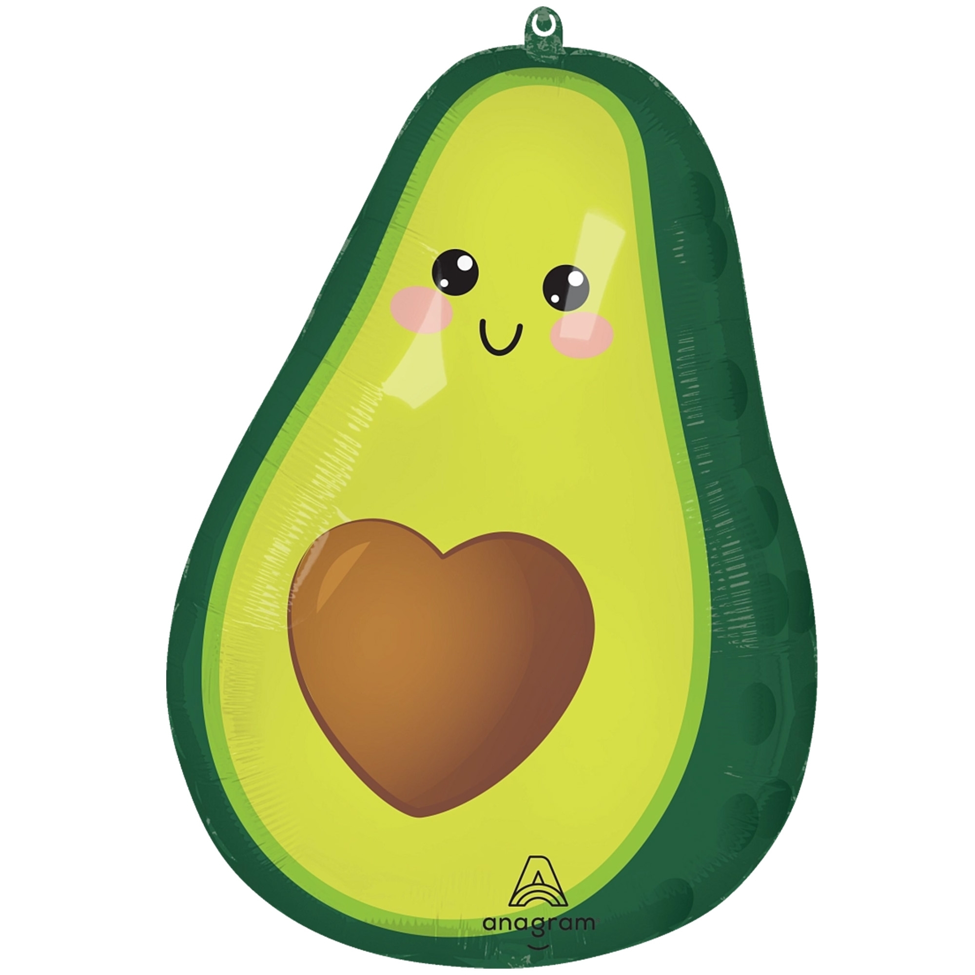 Folienballon "Avocado" 60cm Essen, Obst, Pflanze, Produzieren, Avocado