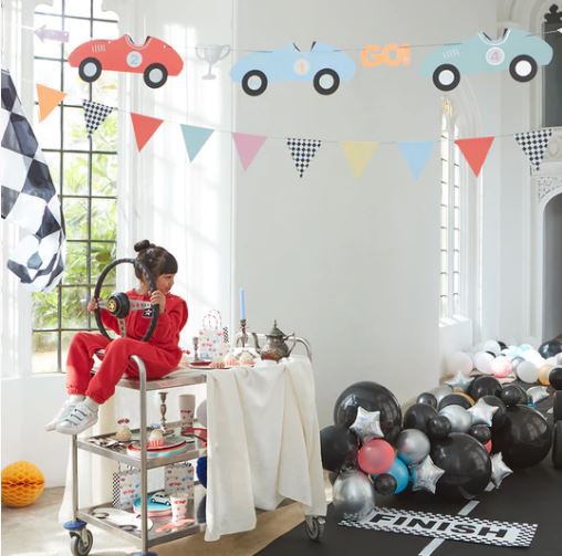 Meri Meri - Girlande "Rennautos" Meri Meri - Girlande "Rennautos"