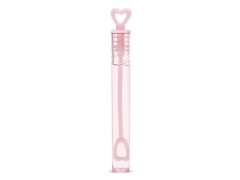 48 Seifenblasen Herz Rosa