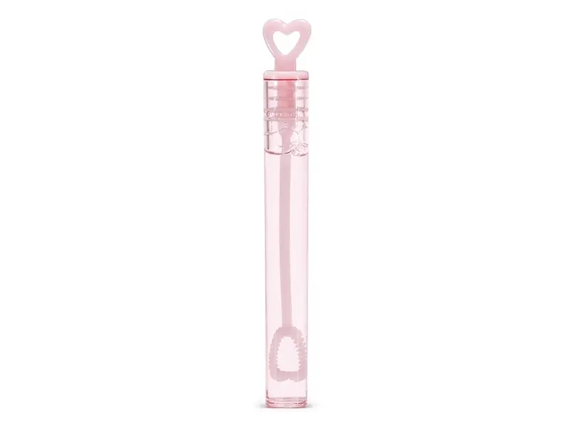 48 Seifenblasen Herz Rosa
