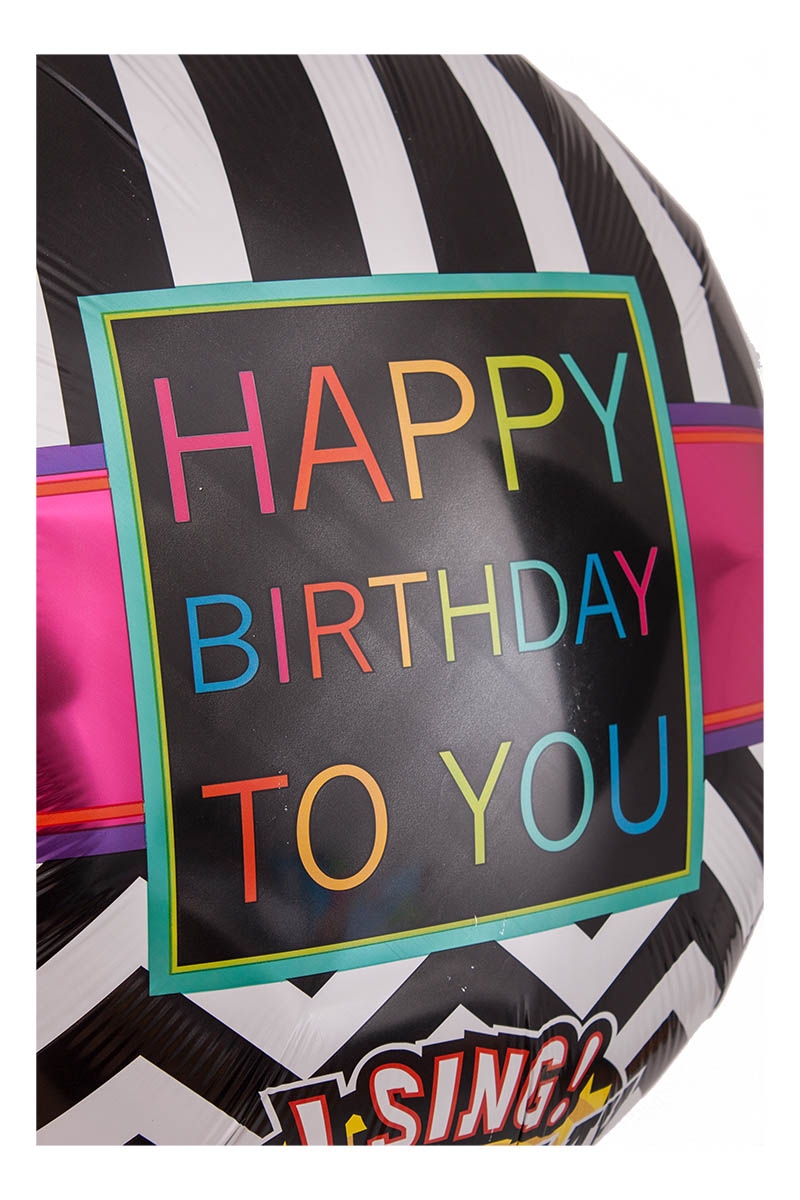 Singender Luftballon Chevron 71cm