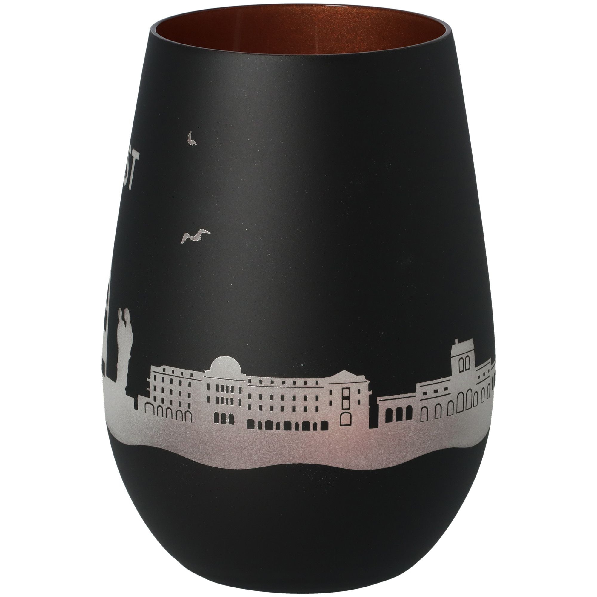 Windlicht Skyline Juist Schwarz/Bronze Windlicht Skyline Juist Schwarz/Bronze