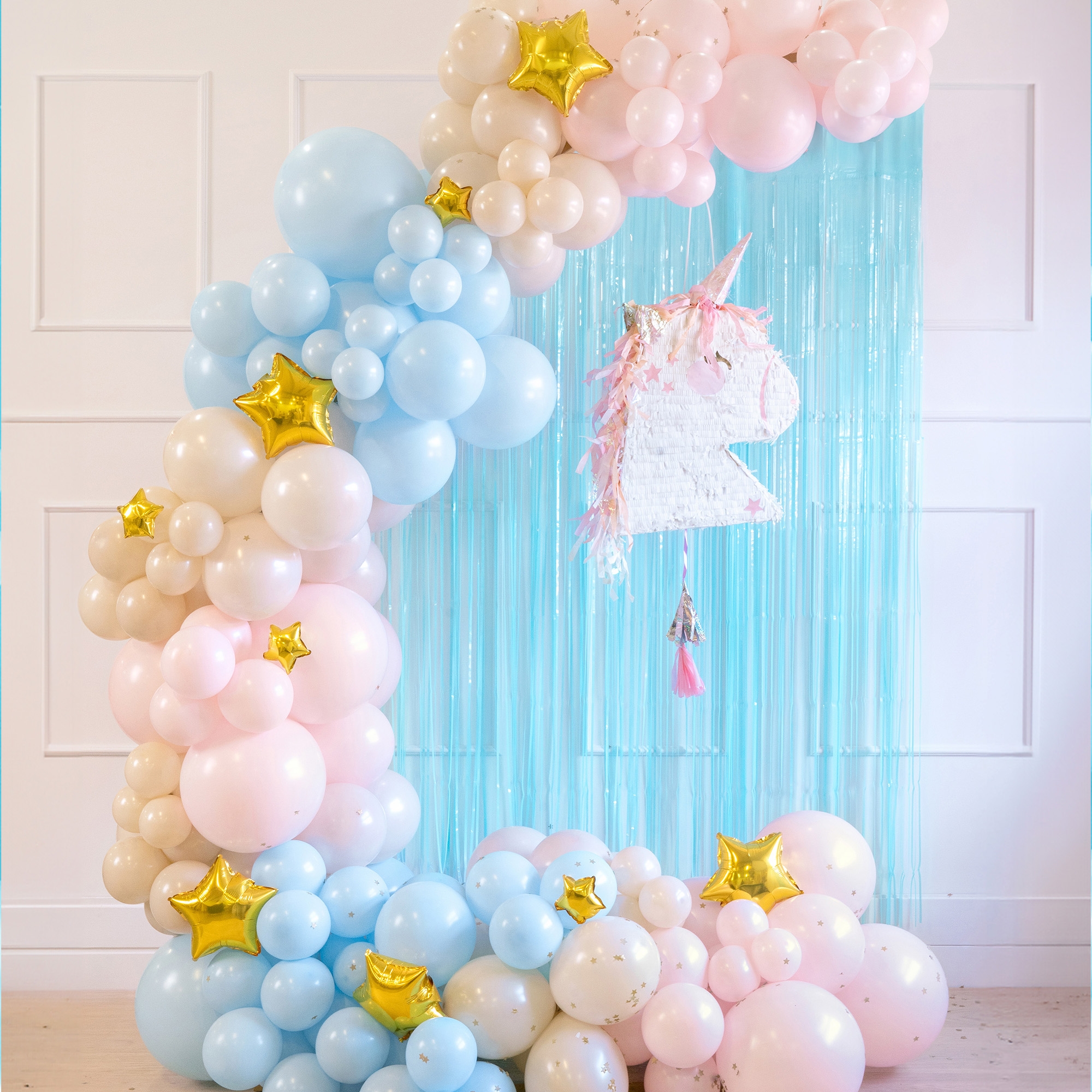 Backdrop "Hellblau" Leute, Person, Lustig, Party