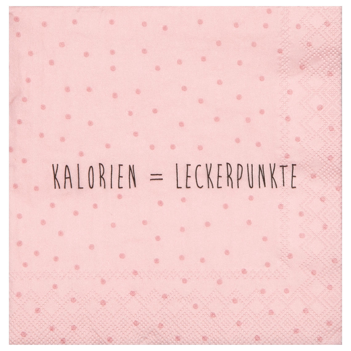 RĂ€der Design - 20 Cocktailservietten "Kalorien = Leckerpunkte" RĂ€der Design - 20 Cocktailservietten "Kalorien = Leckerpunkte"