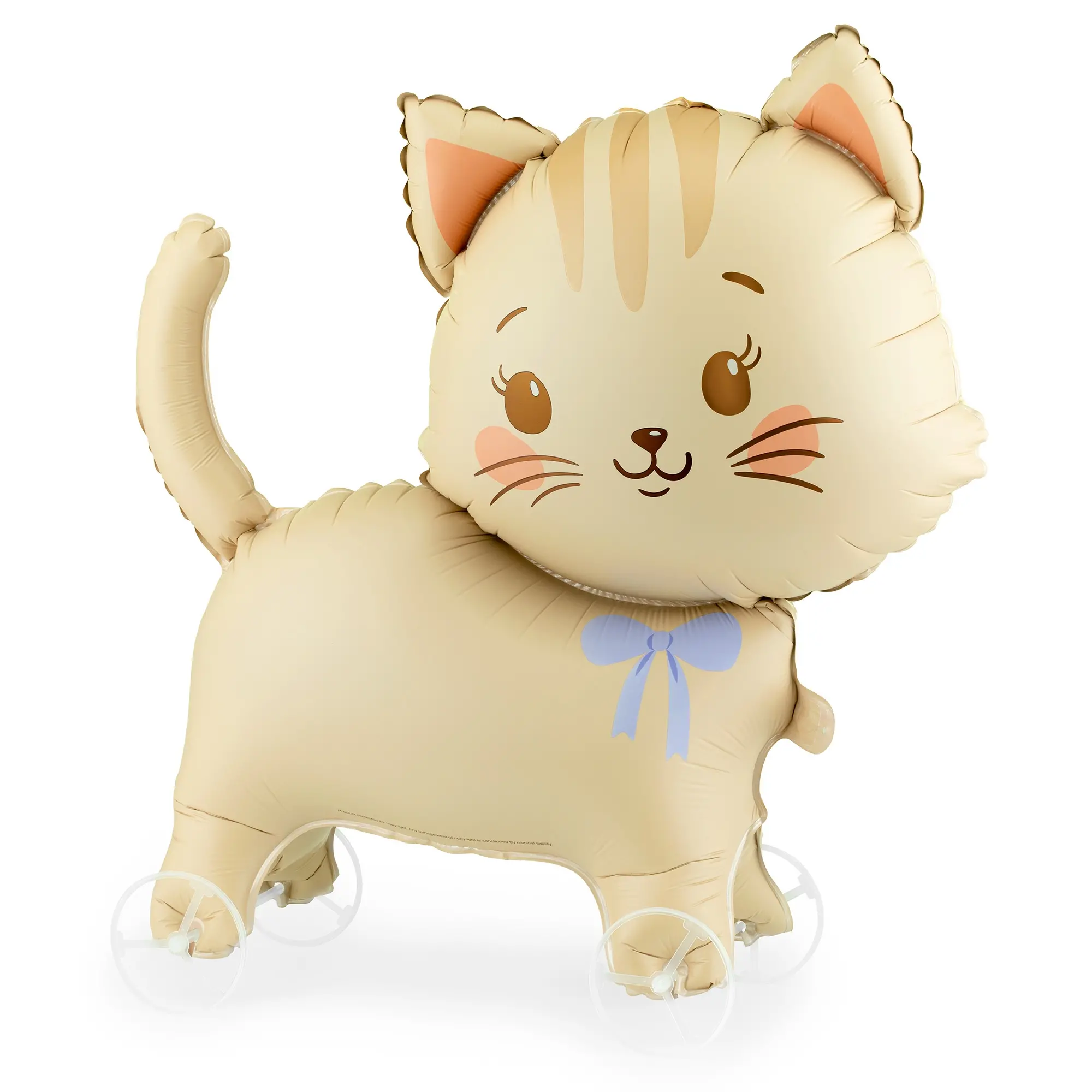 Balloon, Katze, Foilballon, Cartoonkat, Gepolsterter Ballon