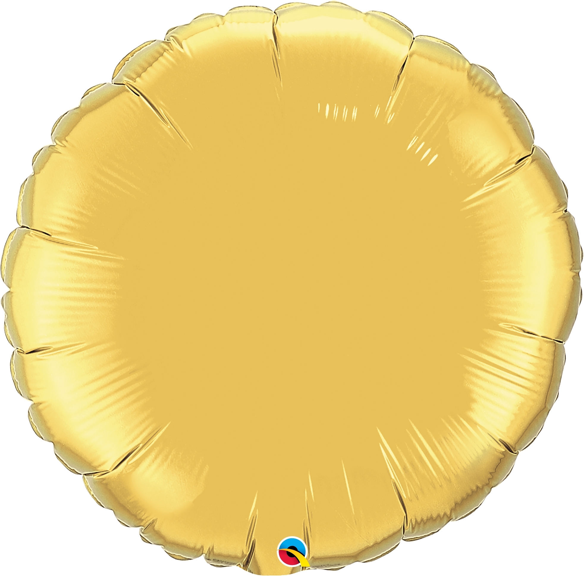 Folienballon Rund Gold 90 cm