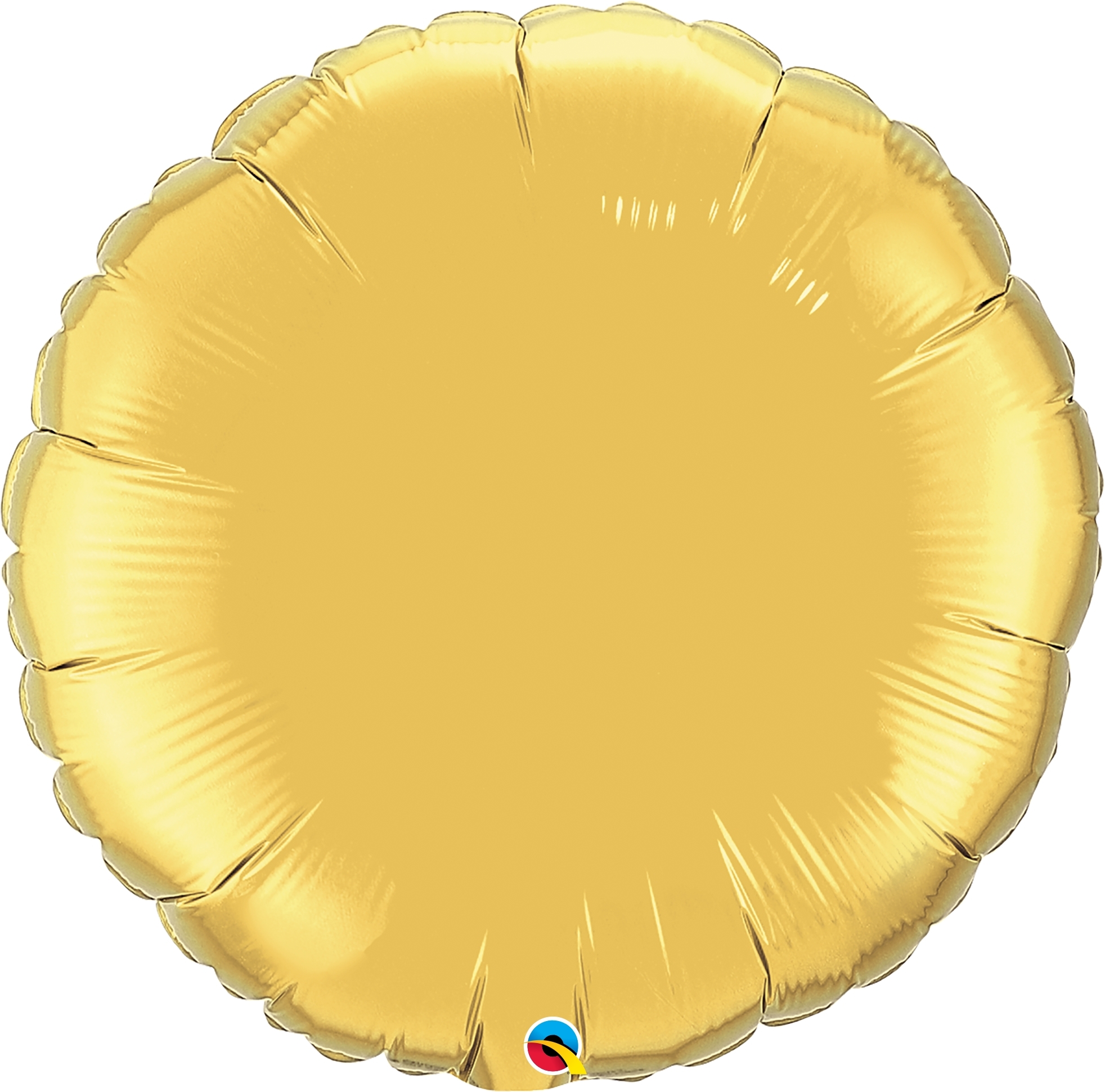 Folienballon Rund Gold 90 cm Folienballon Rund Gold 90 cm