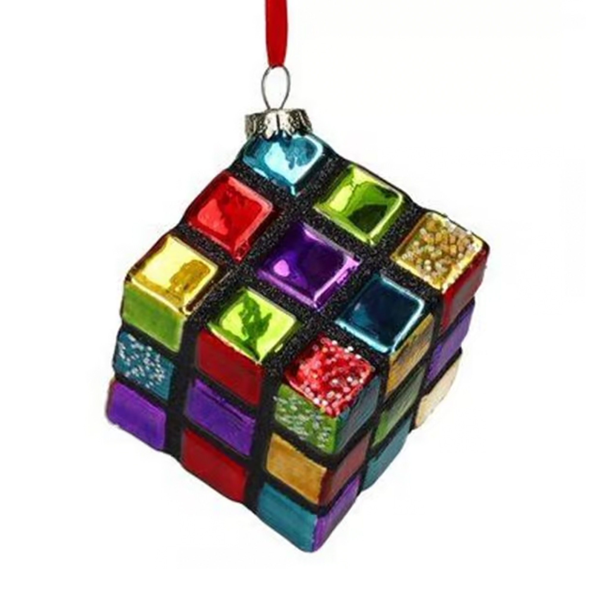 Weihnachtskugel "Zauberwürfel" Spielzeug, Zubehör, Granate, Waffe, Rubix-Würfel
