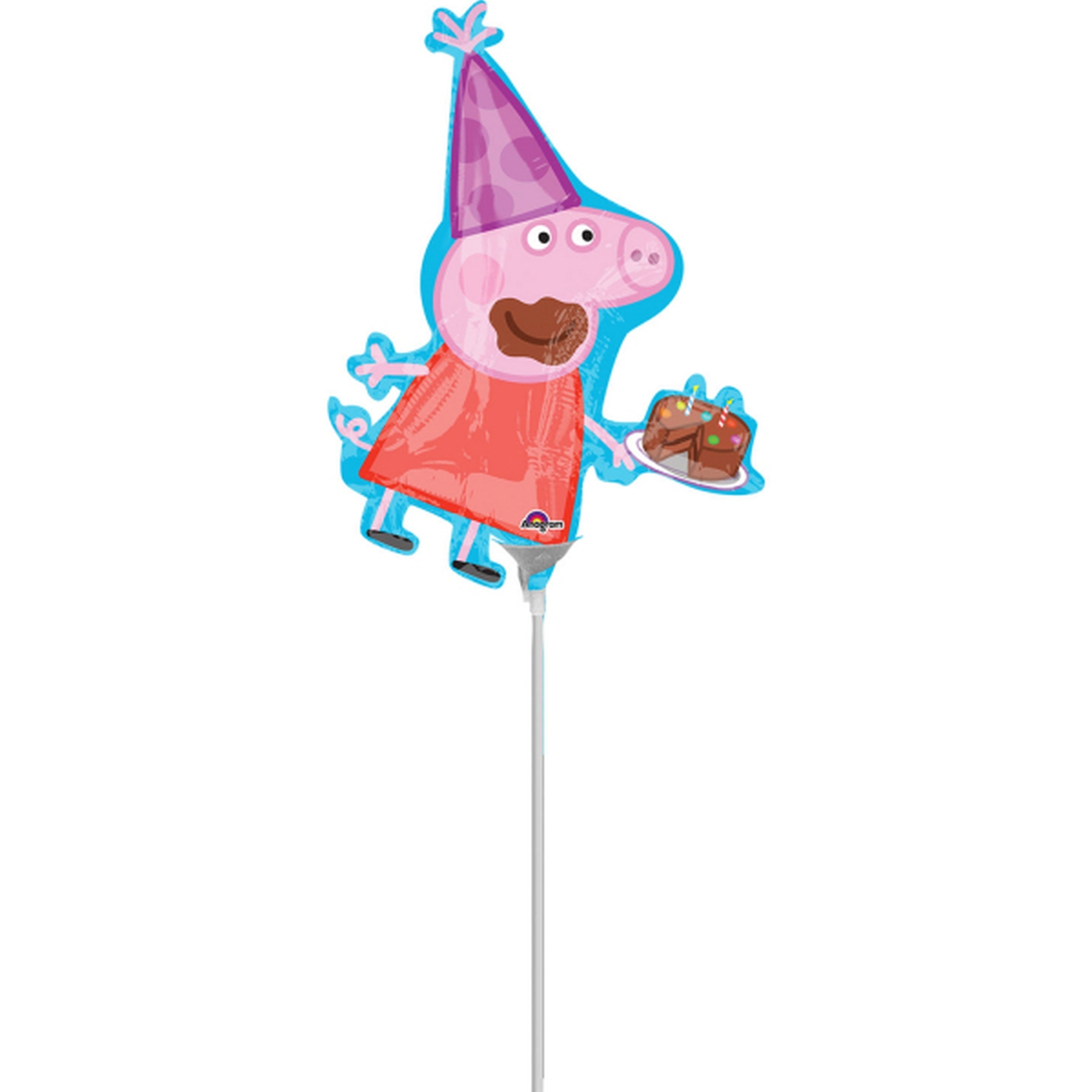 Folienballon Minishape "Peppa Wutz" luftbefüllt