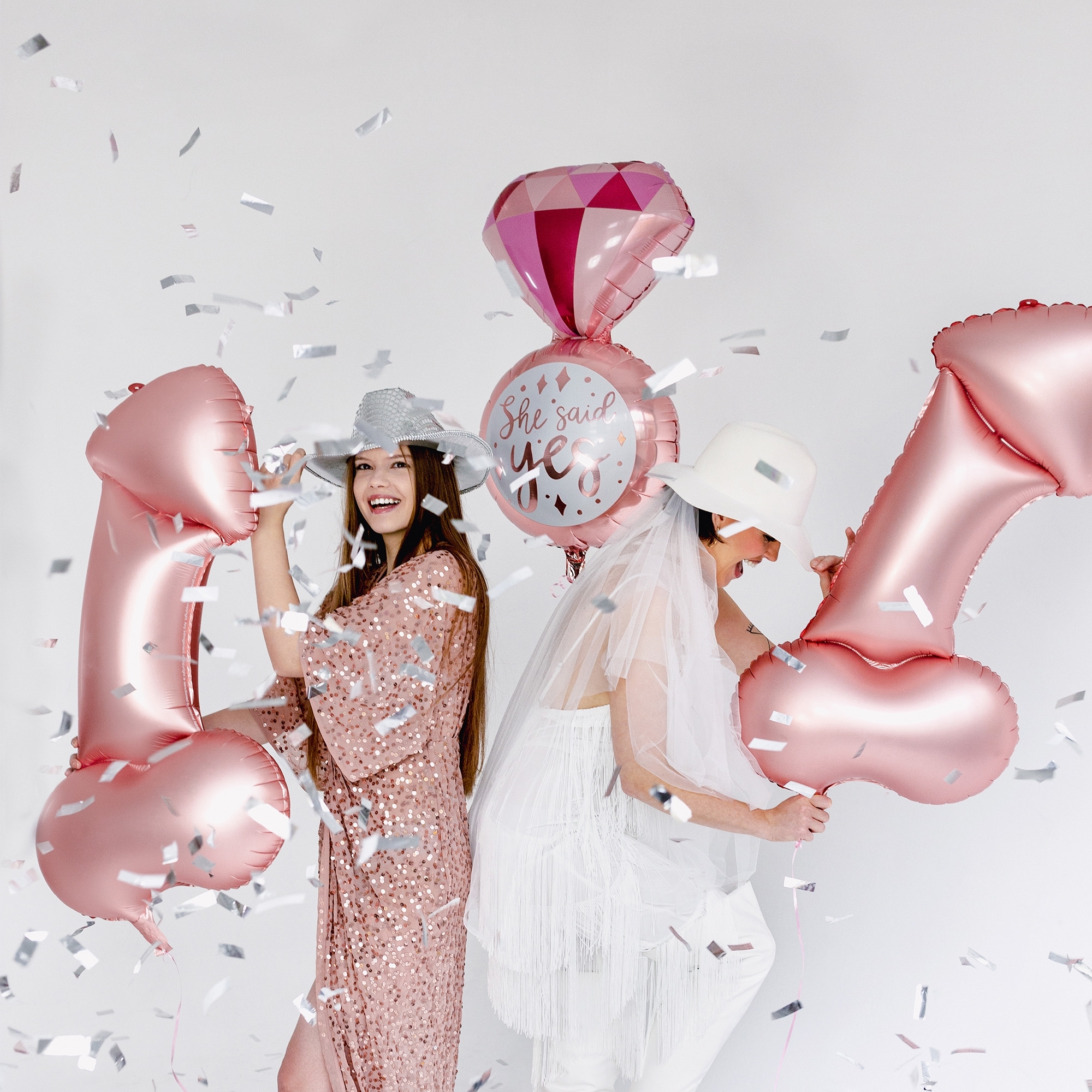 Folienballon "Penis" Roségold 46 x 88 cm Folienballon "Penis" Roségold 46 x 88 cm