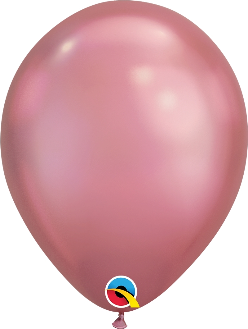 Qualatex Latexballon Chrome Mauve Ø 30cm