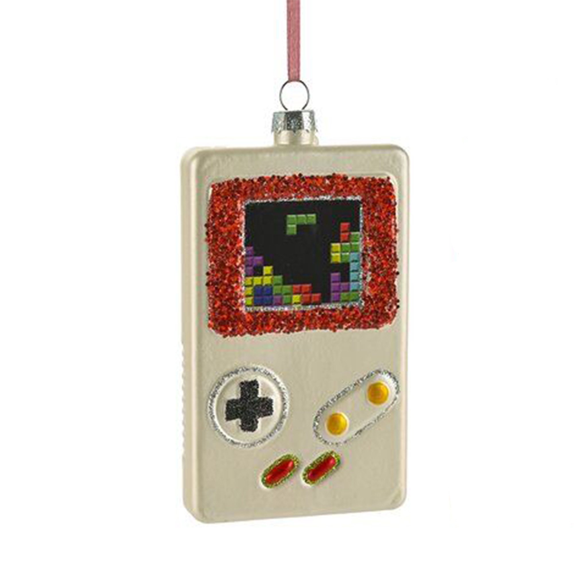 Weihnachtskugel "Spielekonsole, weiß" Zubehör, Schmuck, Halskette