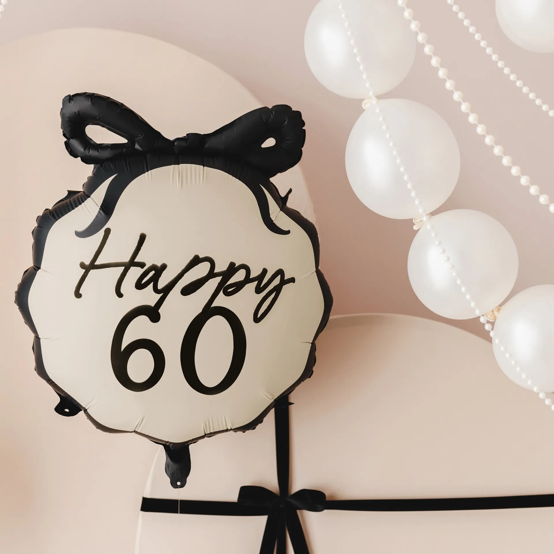 Folienballon "Happy 60." 45cm