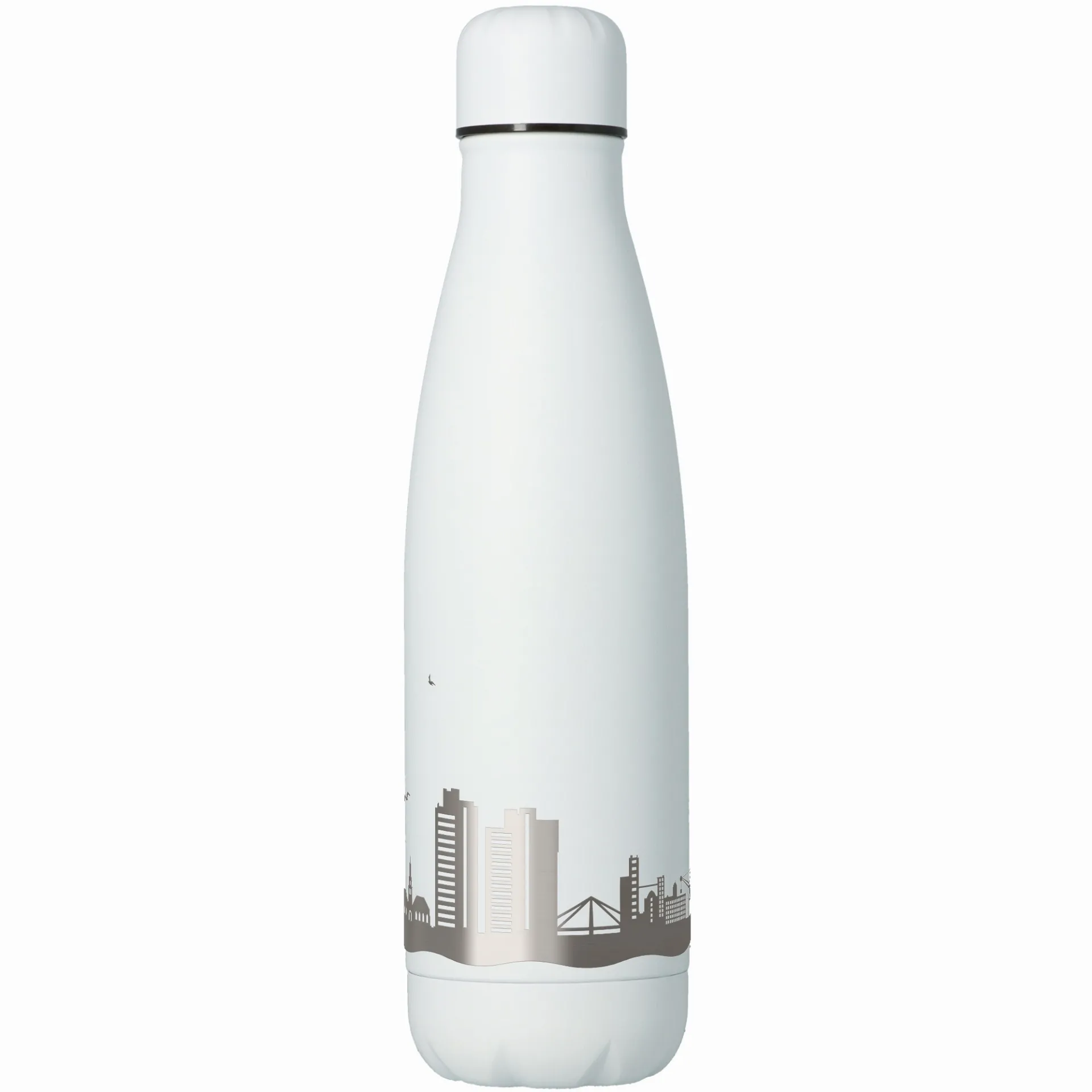 Trinkflasche Skyline Mannheim Weiß 500ml