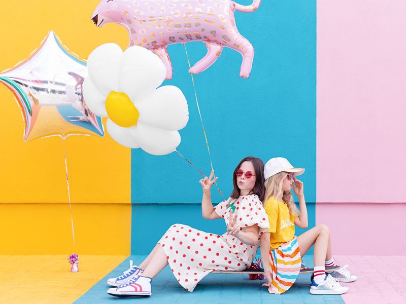 Folienballon "Blume", 75 cm Ø Folienballon "Blume", 75 cm Ø