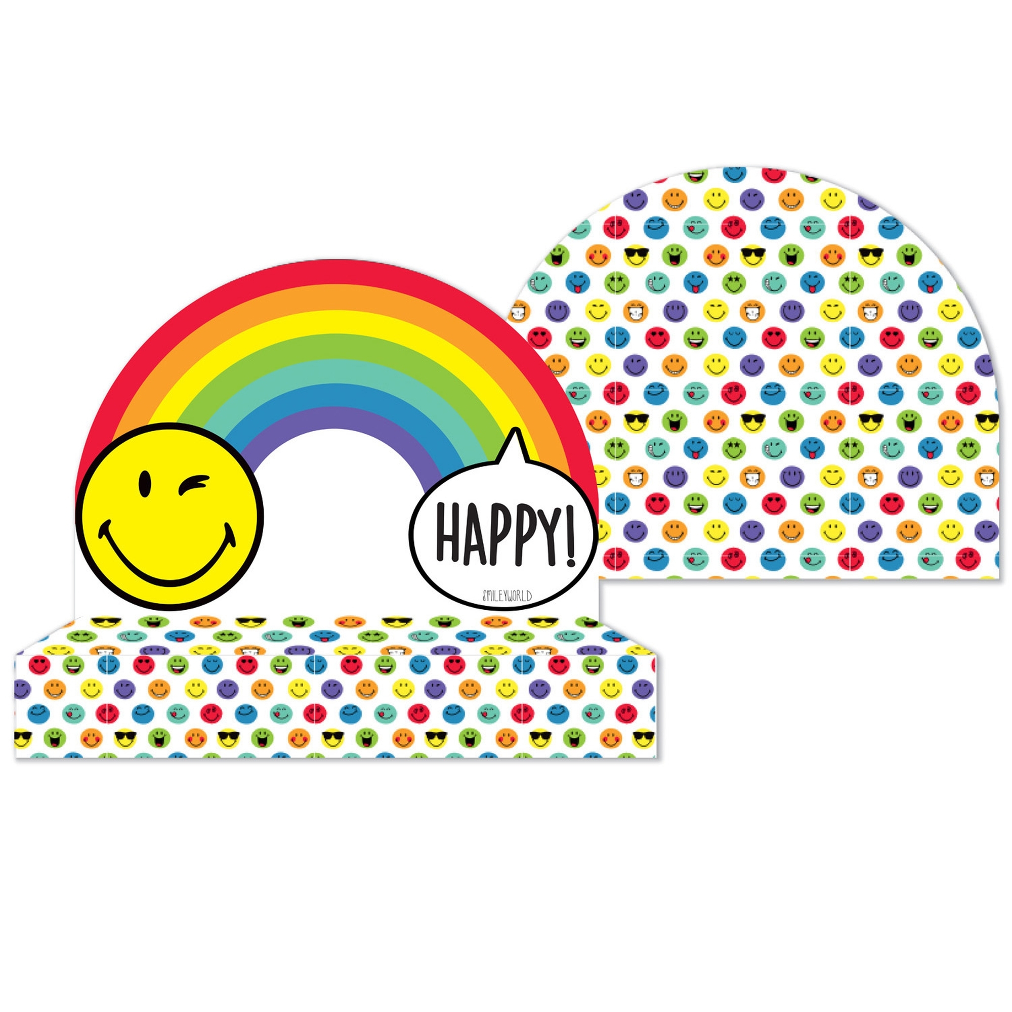 Smiley World - 8 Einladungskarten Smiley World - 8 Einladungskarten