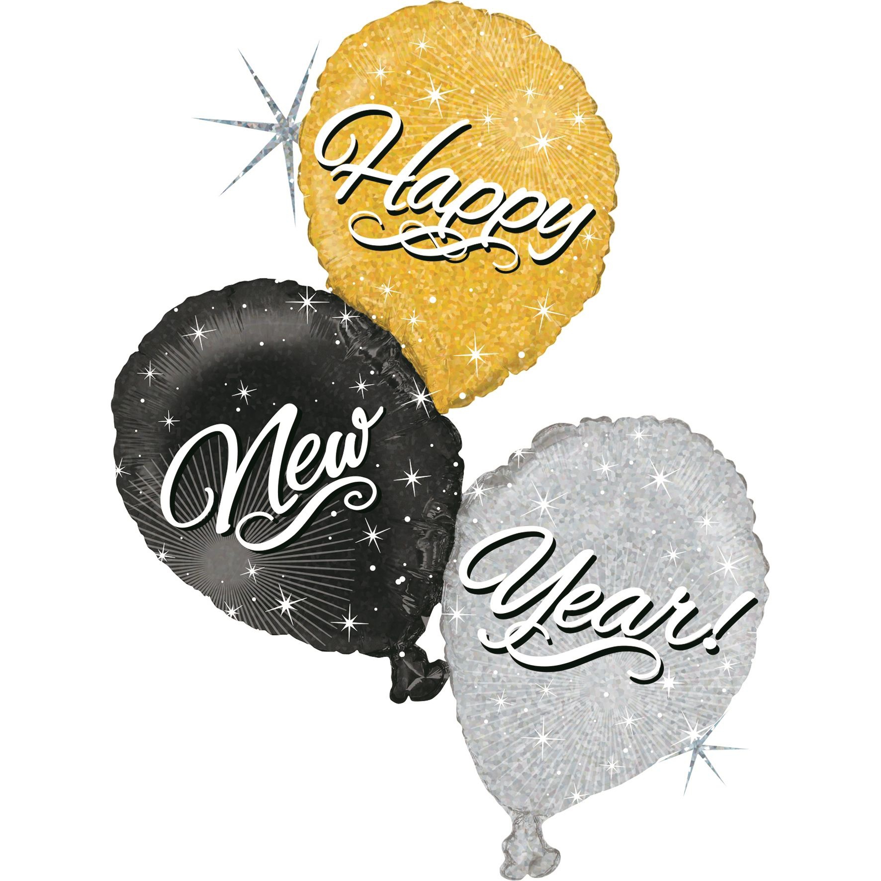 Folienballon Ballons "Happy New Year"