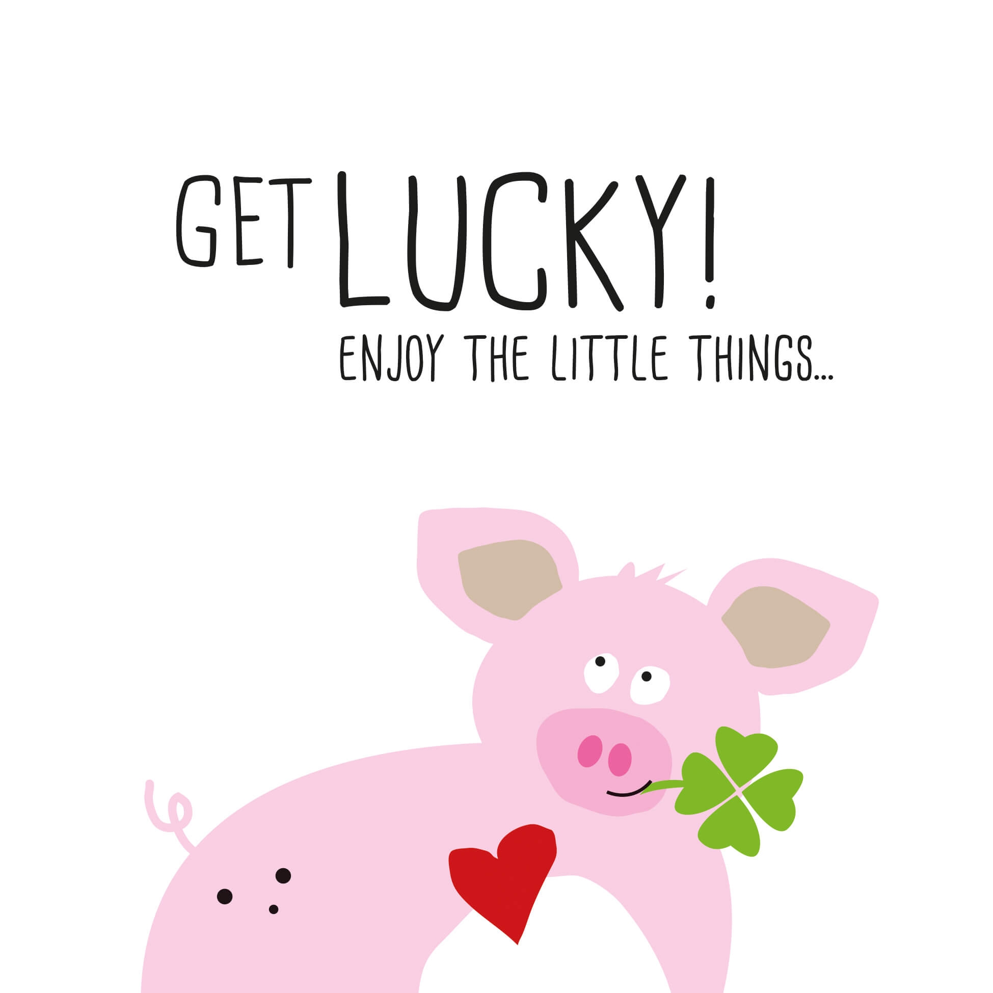 20 Servietten "Get Lucky...." Tiere 20 Servietten "Get Lucky...." Tiere