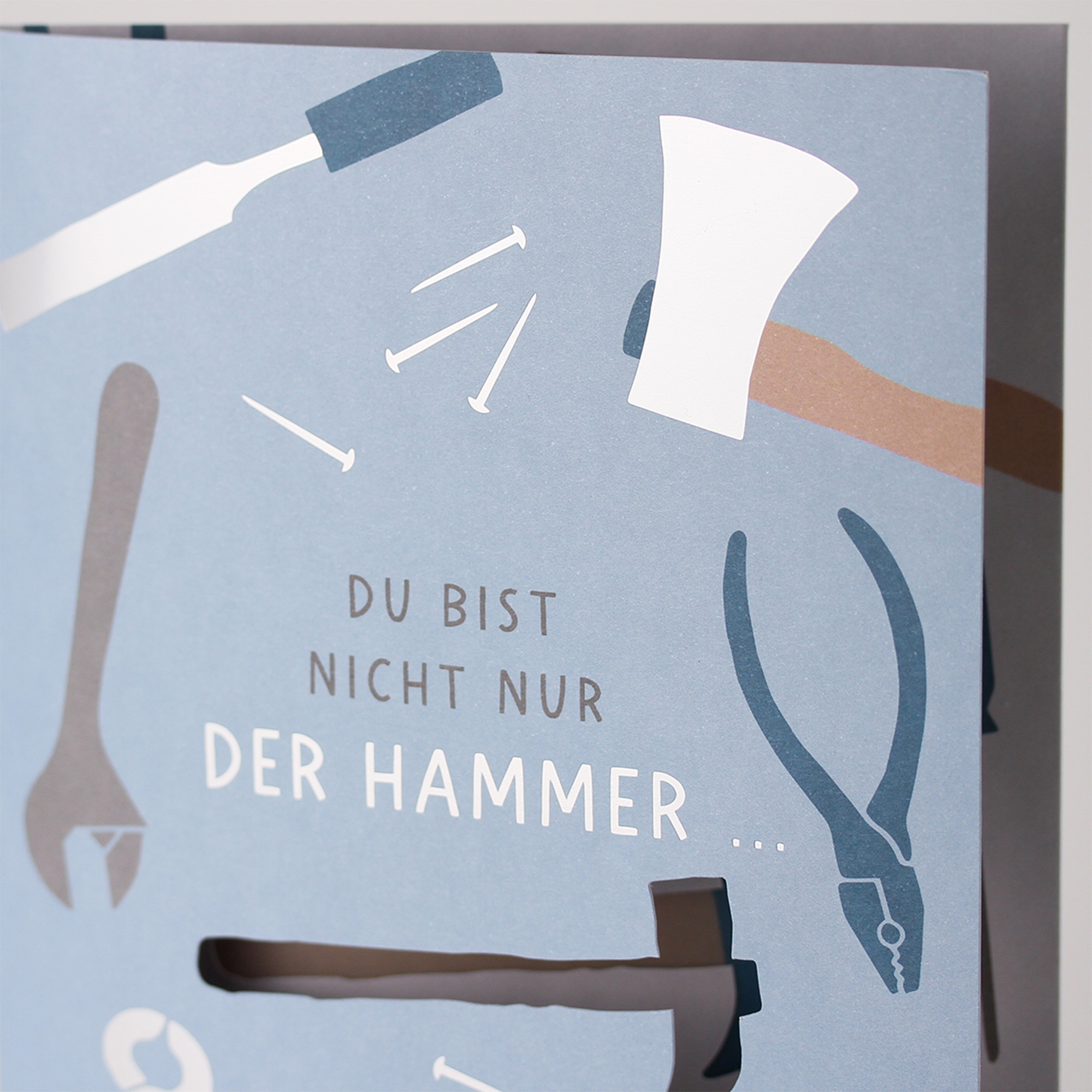 Musikkarte "Du bist nicht nur der Hammer..." Musikkarte "Du bist nicht nur der Hammer..."