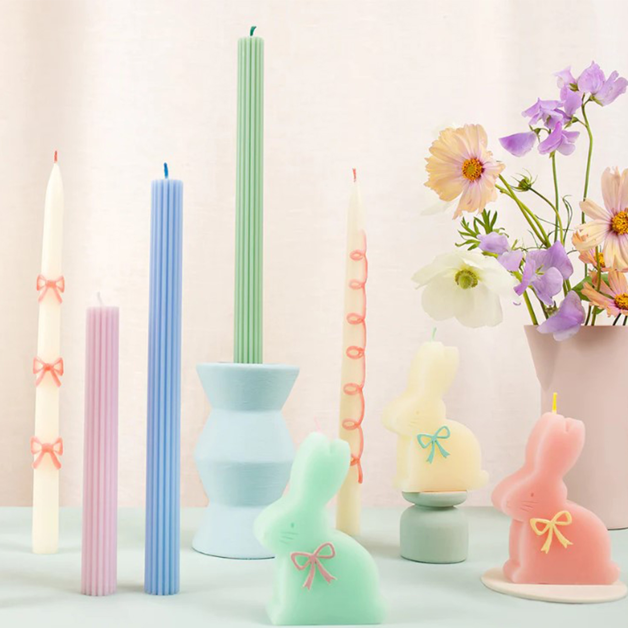 Meri Meri - 3 Osterhasen Kerzen Meri Meri - 3 Osterhasen Kerzen