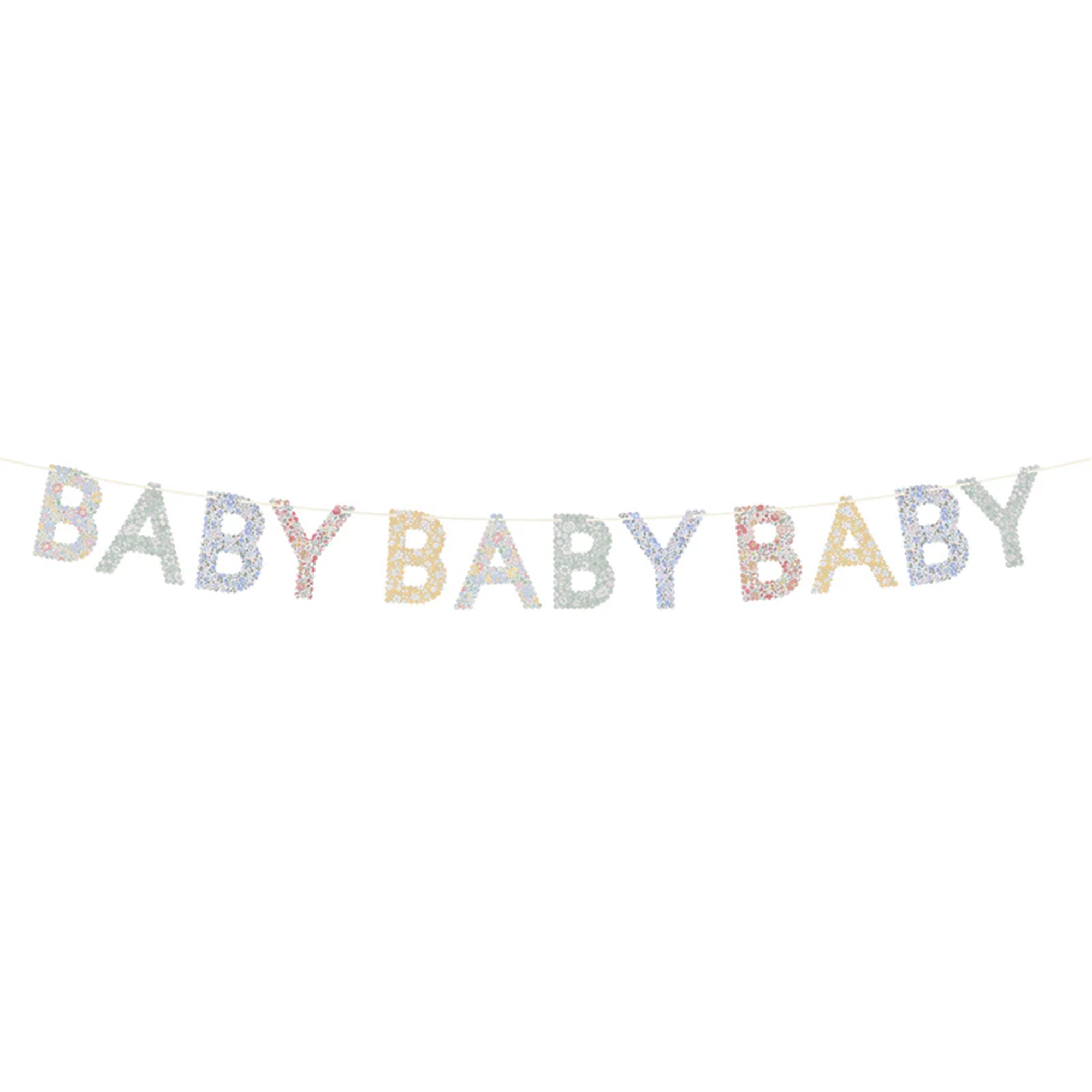 Baby Banner, Girlande, Konfetti-Buchstaben, Dekoration, Lichterkette/Partybanner
