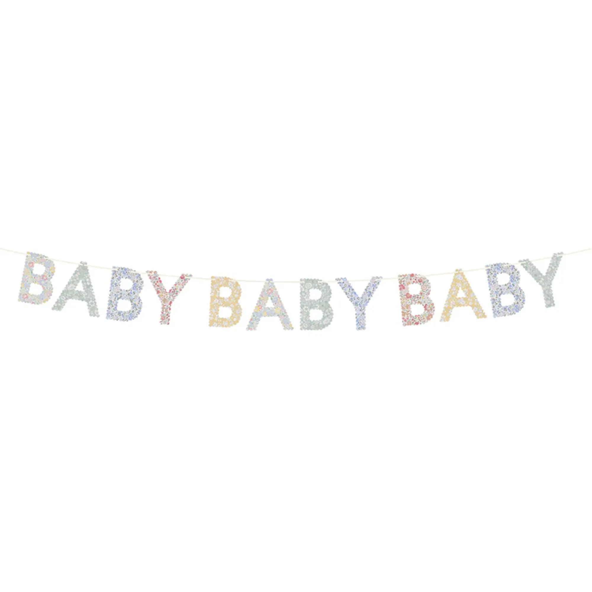 Baby Banner, Girlande, Konfetti-Buchstaben, Dekoration, Lichterkette/Partybanner