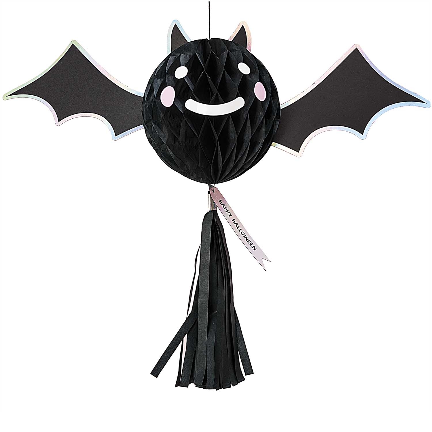 Wabenball mit Tassel "Fledermaus" Wabenball mit Tassel "Fledermaus"