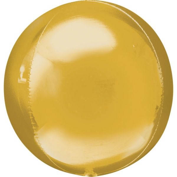 Orbz Ballon Gold 40cm Orbz Ballon Gold 40cm