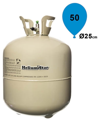 Helium Einweg-Flasche 0,400 m³