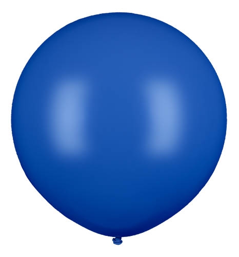 Latexballon Gigant Blau Ø 80cm