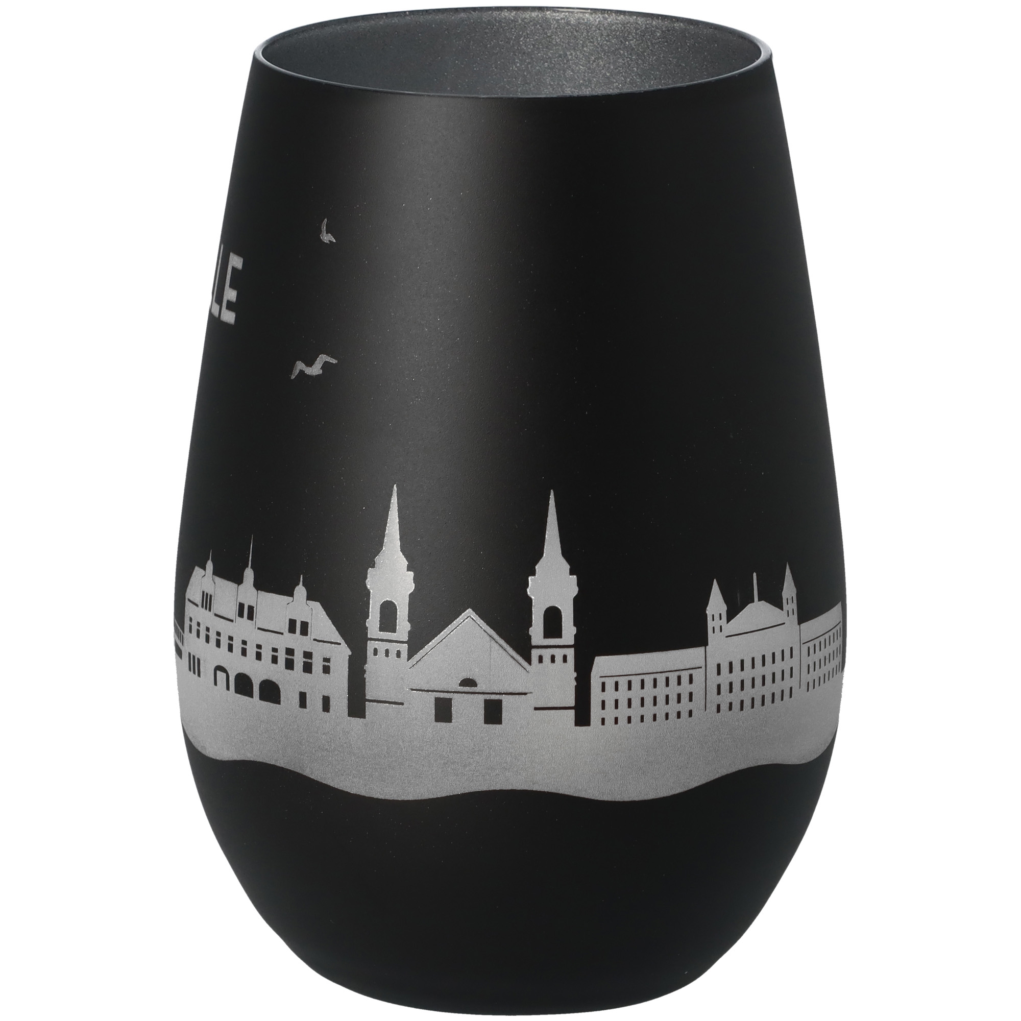 Windlicht Skyline Celle Schwarz/Silber Windlicht Skyline Celle Schwarz/Silber