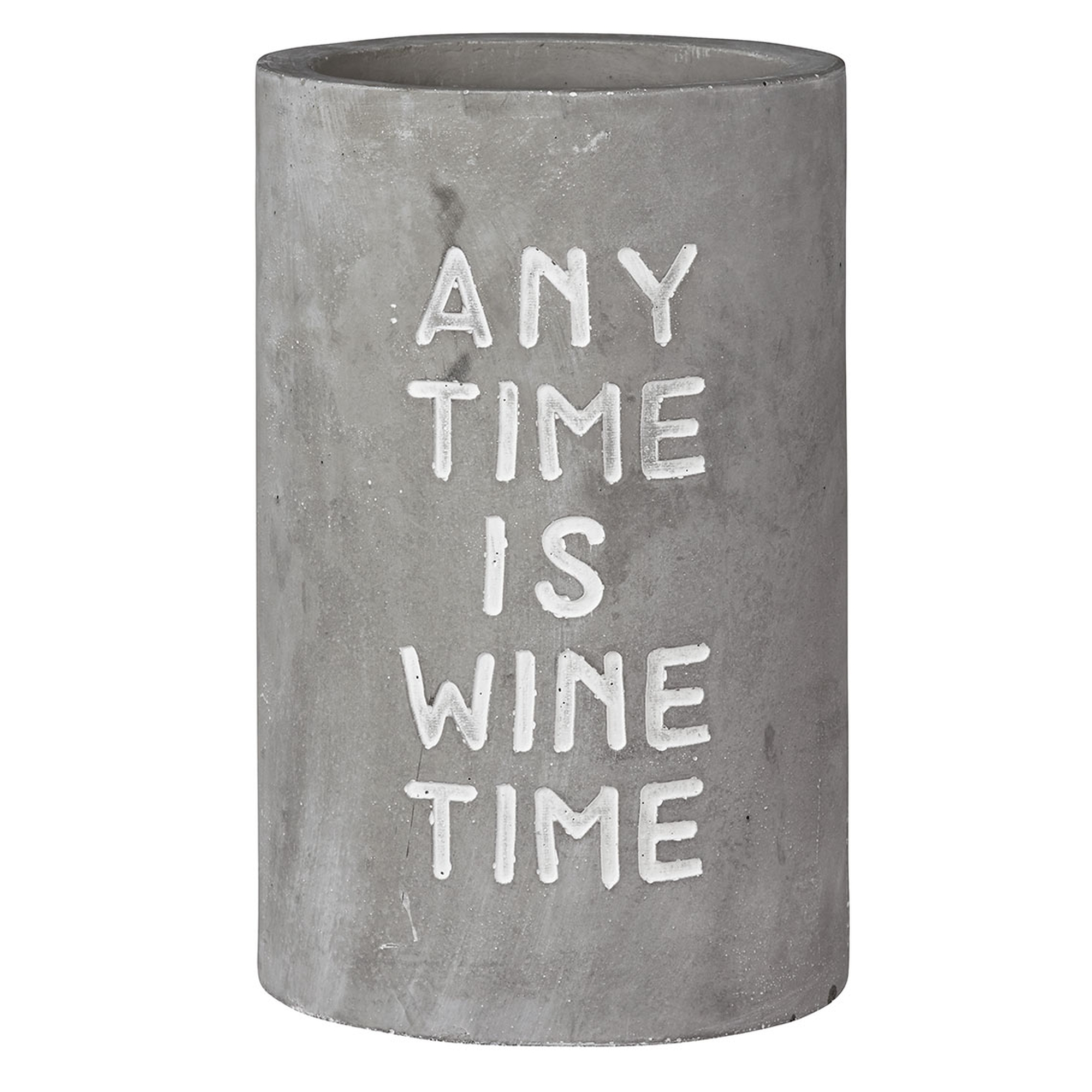 Räder Design - Weinkühler "Any time is..."