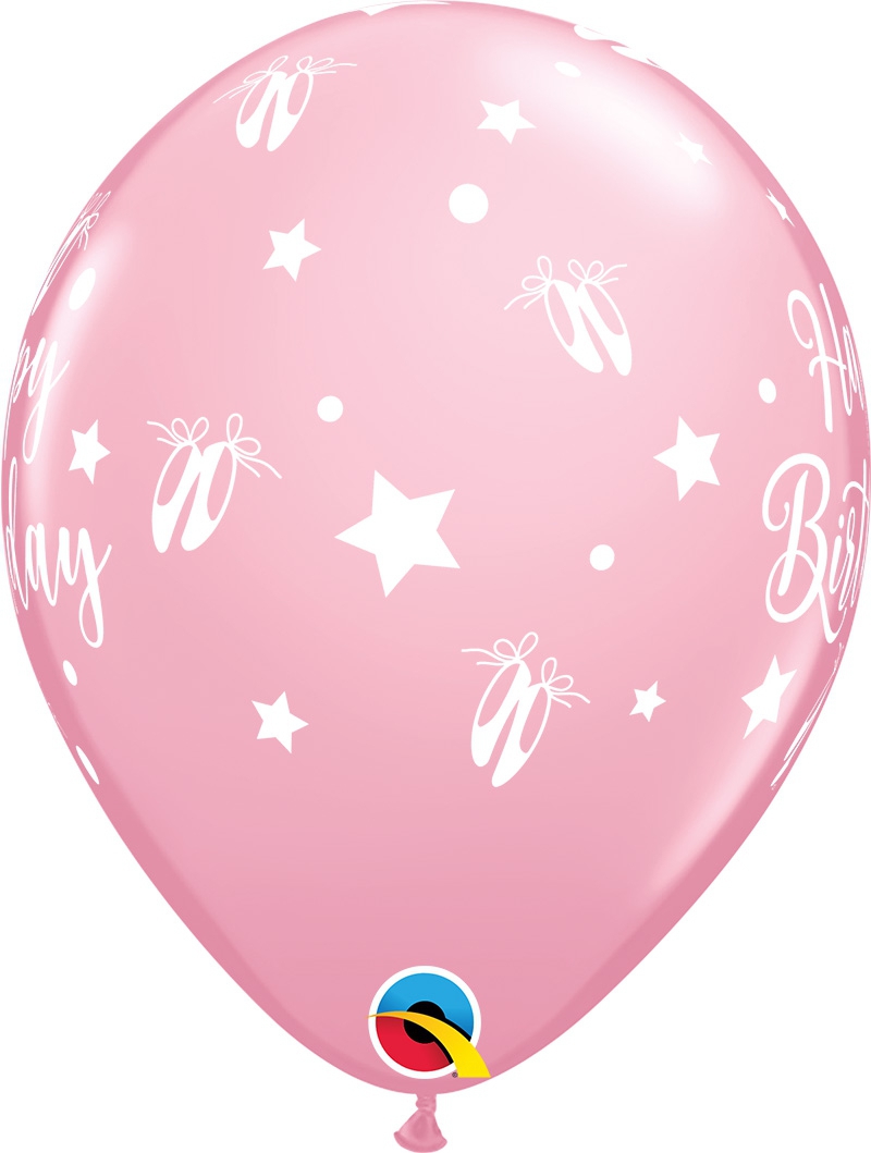 Qualatex Latexballon "H.B." Ballerina Ø 30cm Qualatex Latexballon "H.B." Ballerina Ø 30cm