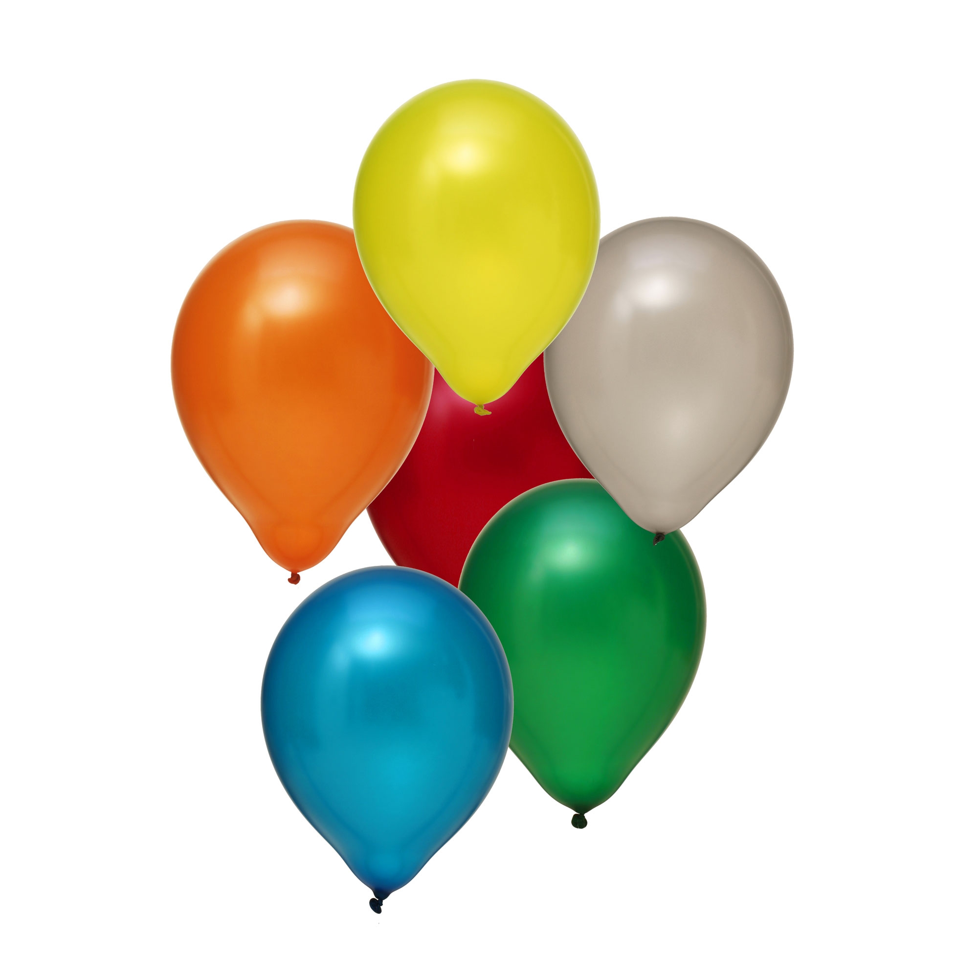 Latexballon Metallic Bunt 50 Stück Ø 30cm Latexballon Metallic Bunt 50 Stück Ø 30cm