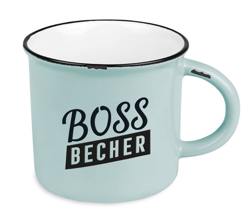 Becher Vintage Maritim "Boss Becher"