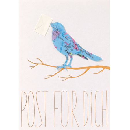 Räder Design - Grußkarte "Landkarte-Post für dich" Räder Design - Grußkarte "Landkarte-Post für dich"