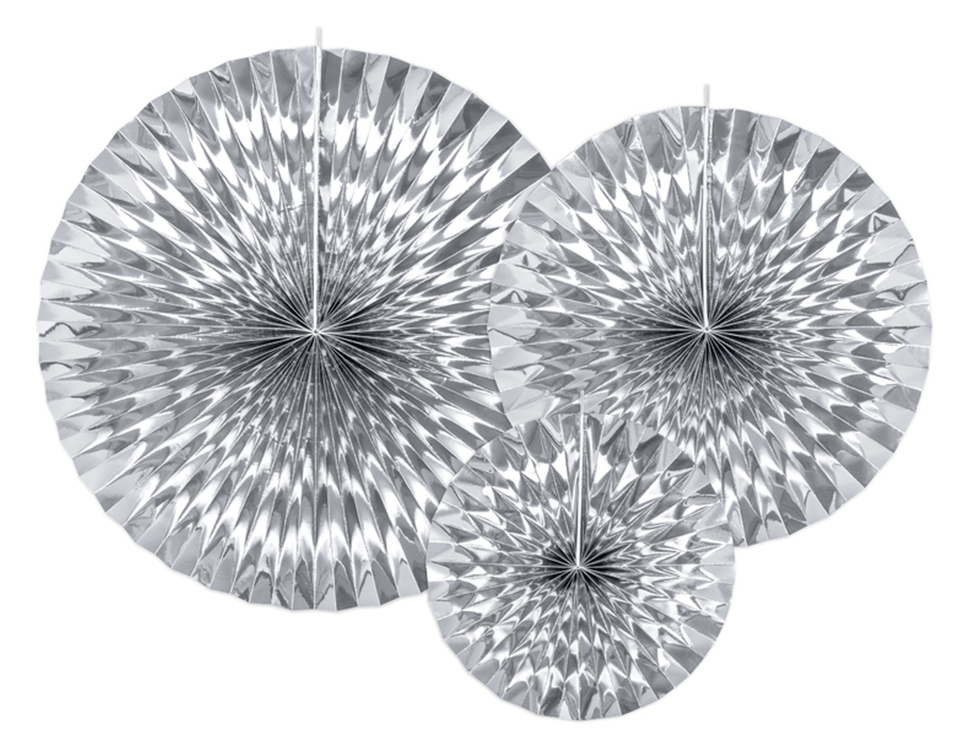 3 Dekofächer - Silber 3 Dekofächer - Silber