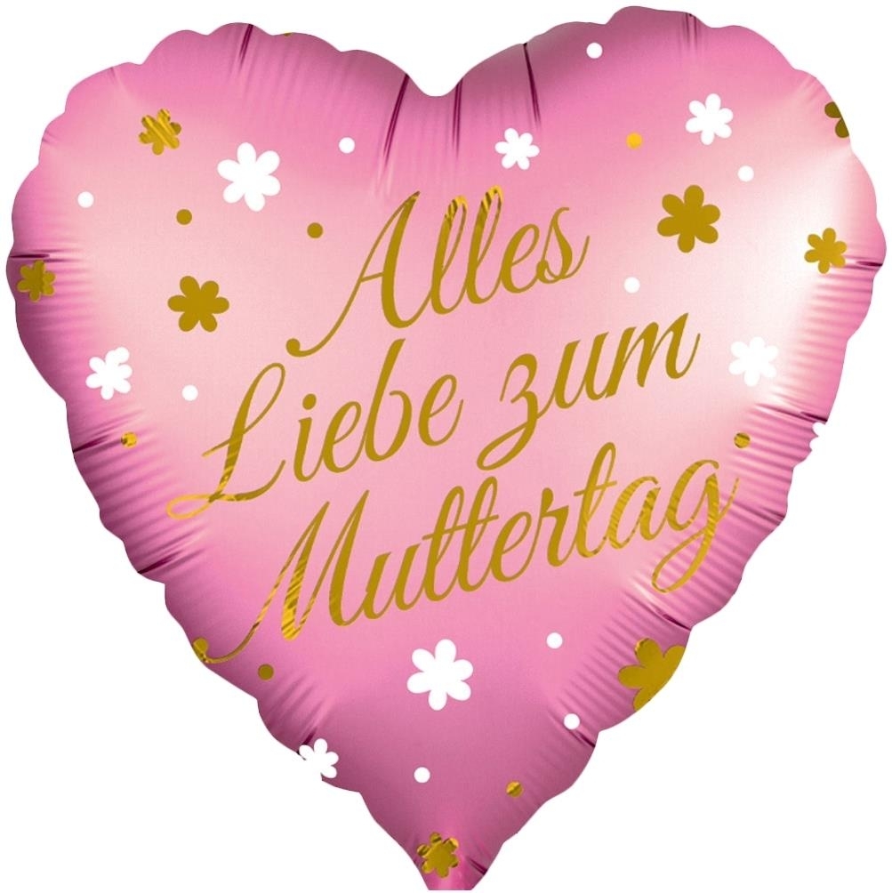 Folienballon "Alles Liebe zum Muttertag" 43cm